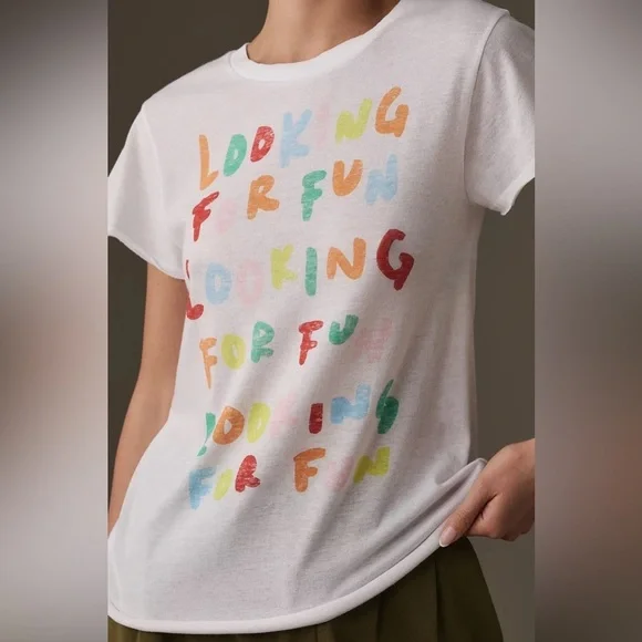 NWT Chaser Looking For Fun Tee - Picture 1 of 4